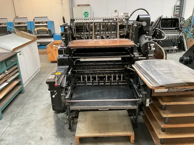 Heidelberg original cilinderpers - afbeelding 3 van  9