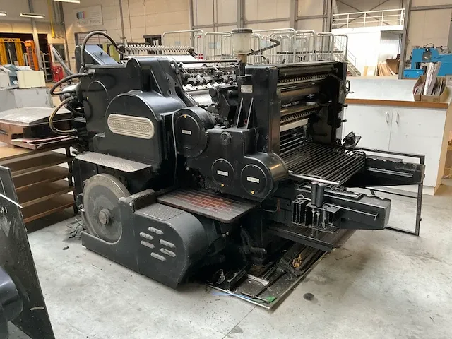 Heidelberg original cilinderpers - afbeelding 4 van  9