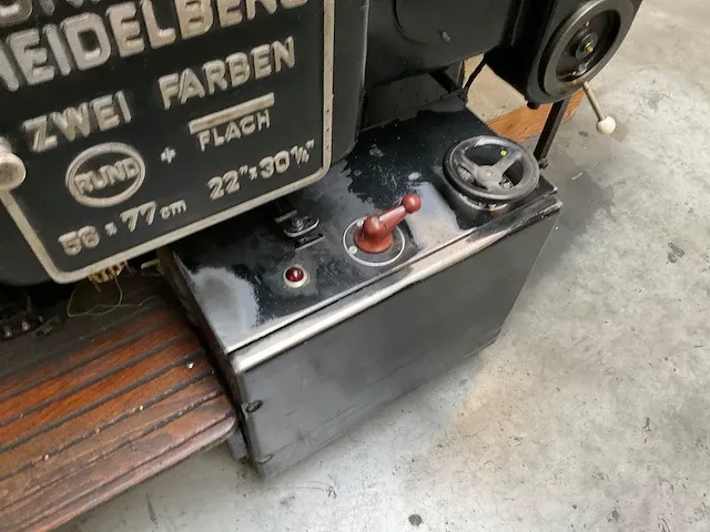 Heidelberg original cilinderpers - afbeelding 9 van  9