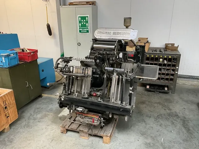 Heidelberg original degelpers - afbeelding 2 van  6