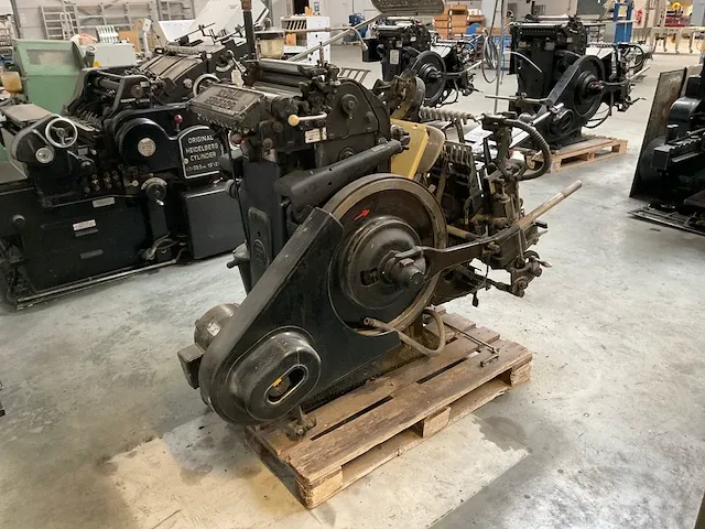 Heidelberg original degelpers - afbeelding 4 van  6