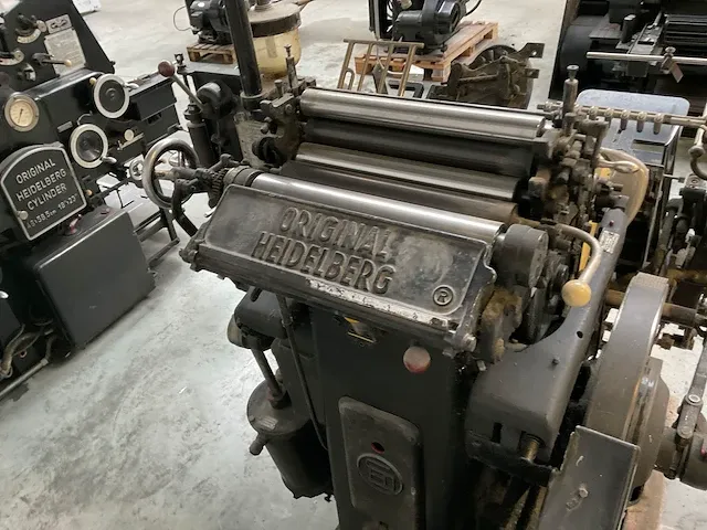 Heidelberg original degelpers - afbeelding 5 van  6