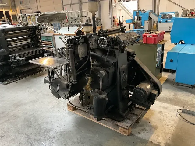 Heidelberg original degelpers - afbeelding 6 van  6