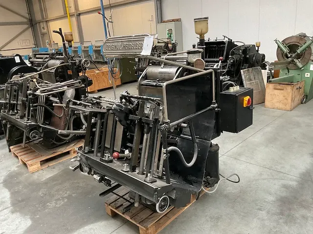 Heidelberg original degelpers - afbeelding 1 van  8