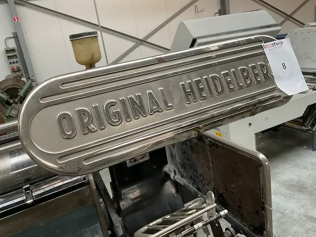 Heidelberg original degelpers - afbeelding 7 van  8