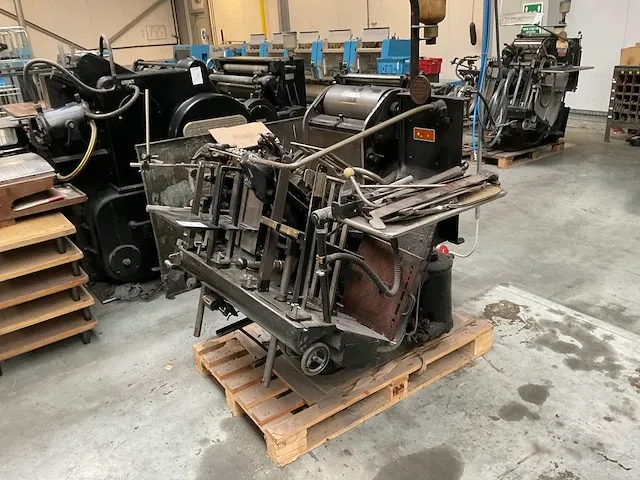 Heidelberg original degelpers - afbeelding 6 van  9