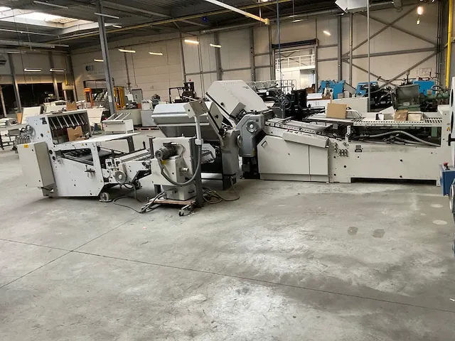 Heidelberg stahlfolder vouwmachine - afbeelding 1 van  11