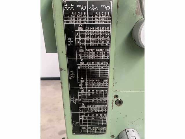 Heidenreich & harbeck hanseat 350 universele centerdraaibank - afbeelding 9 van  9