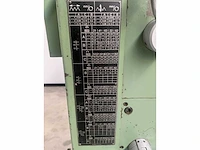 Heidenreich & harbeck hanseat 350 universele centerdraaibank - afbeelding 9 van  9