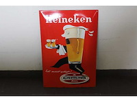 Heineken - emaille bord - afbeelding 1 van  2