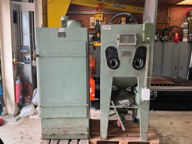 Heinrich schlick k.g. sandtrahlgeblase straalcabine - afbeelding 8 van  15