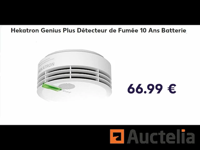 Hekatron genius plus edition 2021 rookmelder - afbeelding 1 van  1
