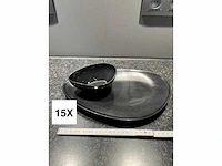 Hele voorraad diverse servies, glaswerk, tassen en borden (550x) - afbeelding 10 van  43