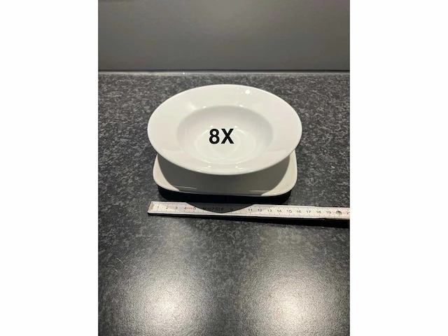 Hele voorraad diverse servies, glaswerk, tassen en borden (550x) - afbeelding 26 van  43