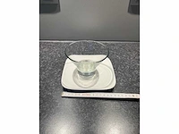 Hele voorraad diverse servies, glaswerk, tassen en borden (550x) - afbeelding 35 van  43