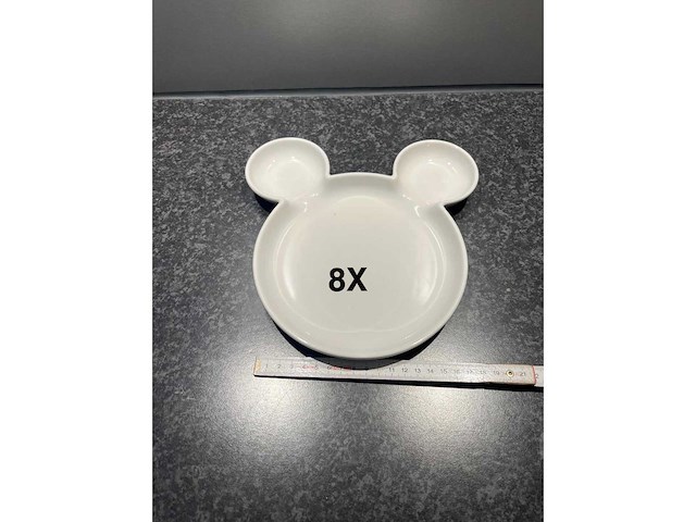 Hele voorraad diverse servies, glaswerk, tassen en borden (550x) - afbeelding 5 van  43