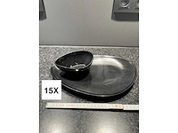 Hele voorraad diverse servies, glaswerk, tassen en borden (550x) - afbeelding 10 van  43