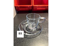 Hele voorraad diverse servies, glaswerk, tassen en borden (550x) - afbeelding 16 van  43