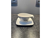 Hele voorraad diverse servies, glaswerk, tassen en borden (550x) - afbeelding 24 van  43