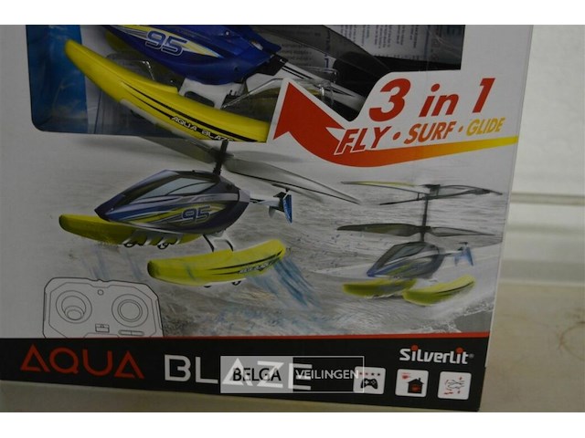 Helicopter rc aqua blaze - afbeelding 2 van  3
