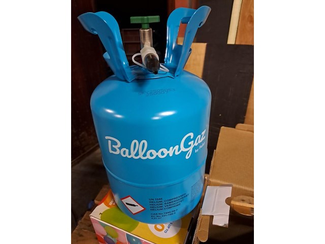 Helium tank 2 stuks - afbeelding 3 van  3