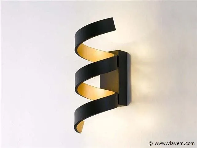 Helix design hanglamp 125 cm zwart - afbeelding 6 van  6