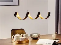 Helix design hanglamp 82 cm zwart - afbeelding 1 van  6