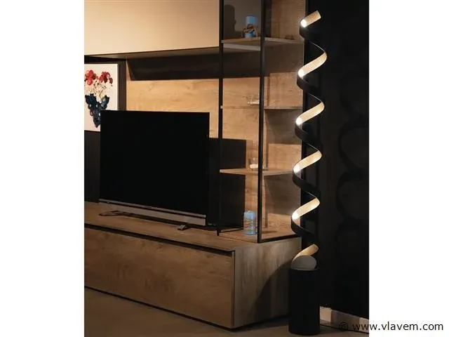 Helix design hanglamp 82 cm zwart - afbeelding 6 van  6