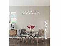 Helix design led plafondlamp wit - afbeelding 6 van  7