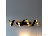 Helix design plafondlamp zwart - afbeelding 4 van  7