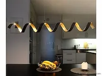 Helix design plafondlamp zwart - afbeelding 7 van  7
