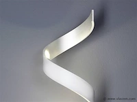 Helix design vloerlamp 152 cm wit - afbeelding 3 van  7
