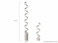 Helix design vloerlamp 152 cm wit - afbeelding 7 van  7