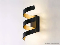 Helix design vloerlamp 152 cm zwart - afbeelding 7 van  7