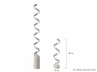 Helix design vloerlamp 66 cm wit - afbeelding 6 van  6