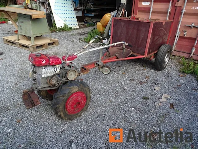 Helmstok minirotor ct121 met aanhanger, ploeg, stop - afbeelding 4 van  22
