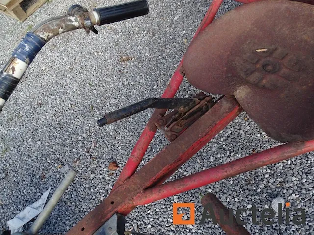 Helmstok minirotor ct121 met aanhanger, ploeg, stop - afbeelding 8 van  22