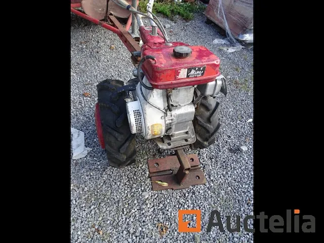 Helmstok minirotor ct121 met aanhanger, ploeg, stop - afbeelding 1 van  22