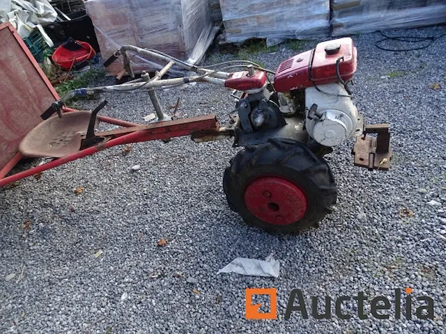 Helmstok minirotor ct121 met aanhanger, ploeg, stop - afbeelding 19 van  22