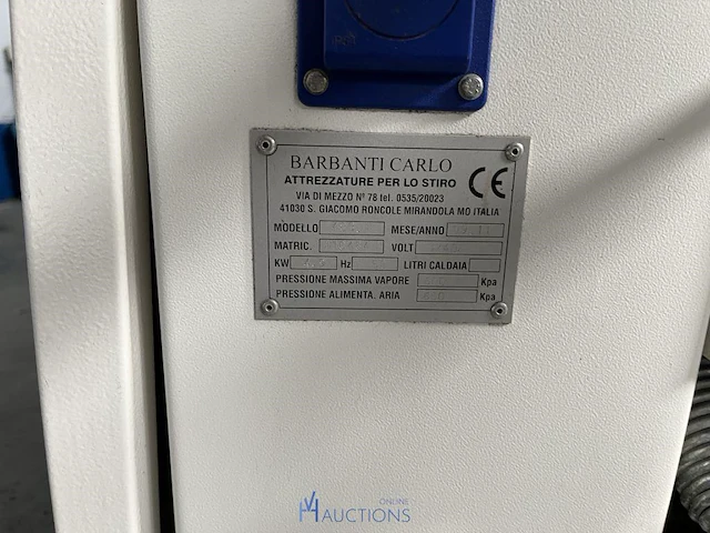 Hemdenbody machine barbanti - afbeelding 11 van  11