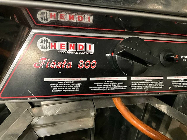 Hendi - fiësta 800 - fry and grill equipment (11x) - afbeelding 2 van  5