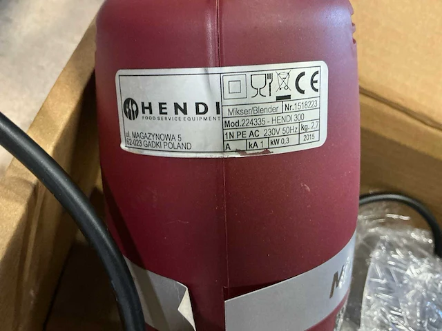 Hendi 300 blender - afbeelding 4 van  9