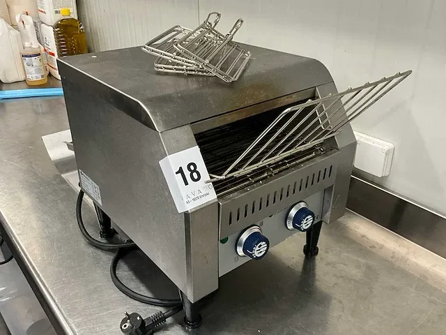Hendi conveyor toaster broodrooster - afbeelding 1 van  4