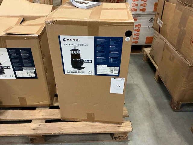 Hendi warme chocolademelk dispenser - afbeelding 1 van  4