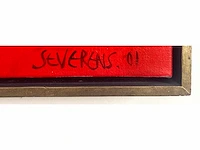 Henk severens - femme jaune - acryl op doek - afbeelding 9 van  15