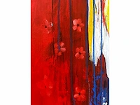 Henk severens - femme jaune - acryl op doek - afbeelding 11 van  15