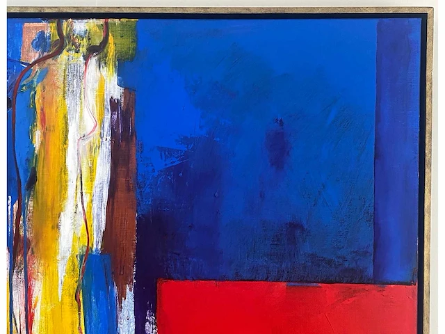 Henk severens - femme jaune - acryl op doek - afbeelding 14 van  15
