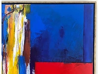 Henk severens - femme jaune - acryl op doek - afbeelding 14 van  15
