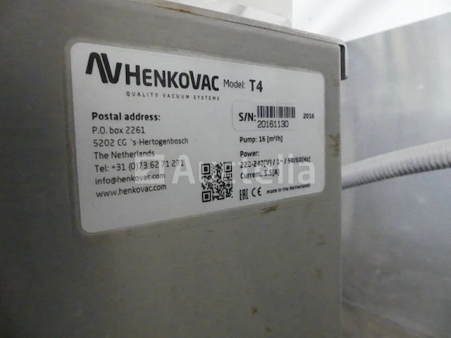 Henkovac t4 kamer vacuümmachine - afbeelding 7 van  8