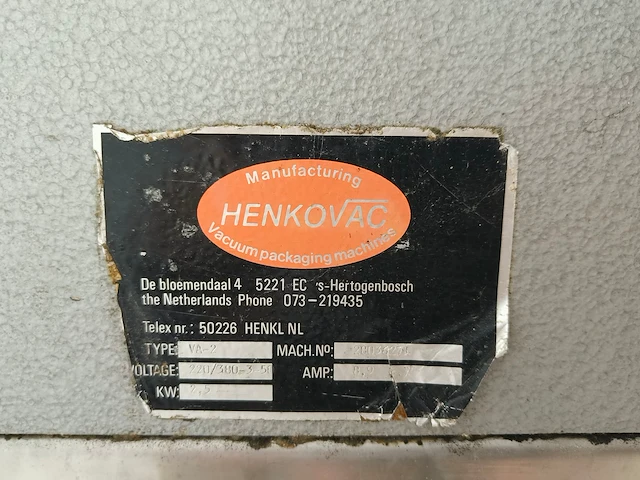 Henkovac - afbeelding 2 van  11